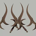 Dagger Blade Assassin Weapon 3d model
