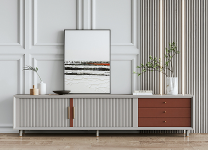 Modern TV Cabinet 3d model