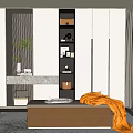 Modern Decorative Cabinet Shoe Cabinet 3d model