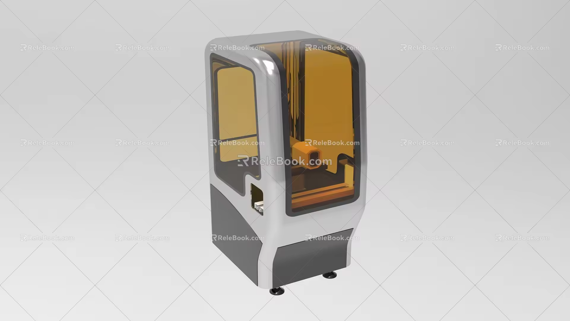 Industrial numerical control equipment automation equipment creative modeling 960 3d model