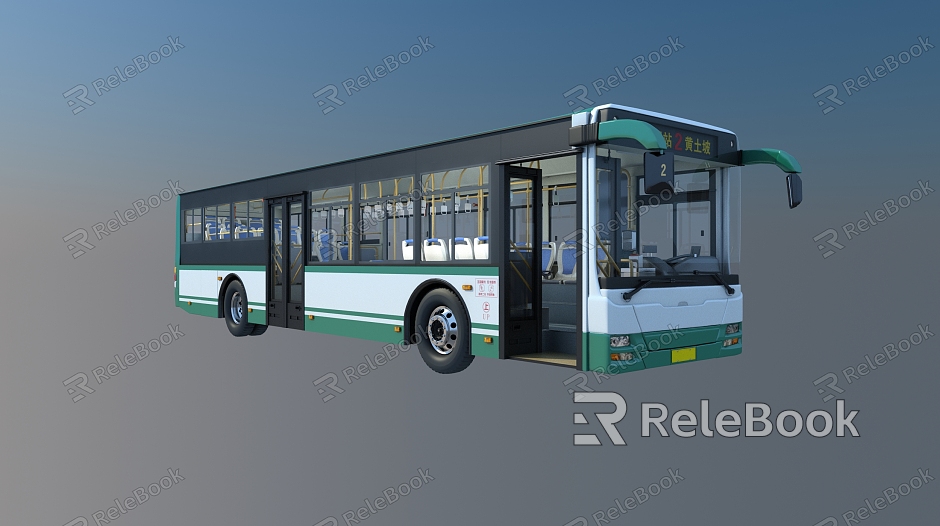 Modern Bus Bus High Precision model