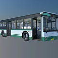 Modern Bus High Precision 3d model