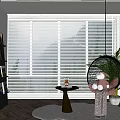 Stylish Black Round Hanging Chair In Modern Indoor Space With Side Table And Plants