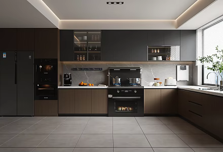 Italian Kitchen 3d model
