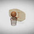High Quality Basketball Sports Equipment Featuring Backboard Hoop Net And Ball