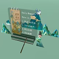 Commercial Digital Display Equipment Showing Daily Deals Flash Sales And Lucky Draw