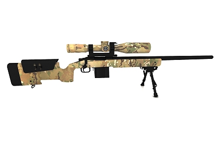 Modern Sniper Rifle 3d model