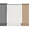 Stylish Venetian Blinds in Black White and Wooden Tones for Modern Interior Design
