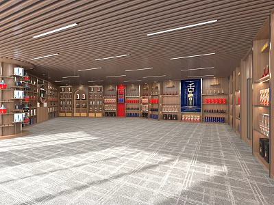 liquor store liquor cabinet liquor cabinet 3d model