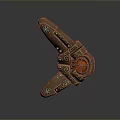 Boomerang Dart Hidden Weapon Dart Ninja Dart Ninja Weapon Ancient Weapon Cold Weapon 3d model