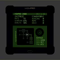 Novaair System 200E Industrial Control Panel Display Showing Status Speed Pressure Data