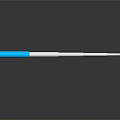 Selfie Stick With Blue And White Extendable Pole And Phone Holder