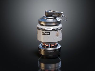 Modern Grenade 3d model