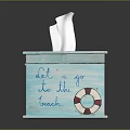Box Paper Box Luggage Container PBR 3d model