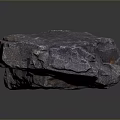 Natural Purple Blue Raw Stone With Rough Textured Surface For Decorative Projects