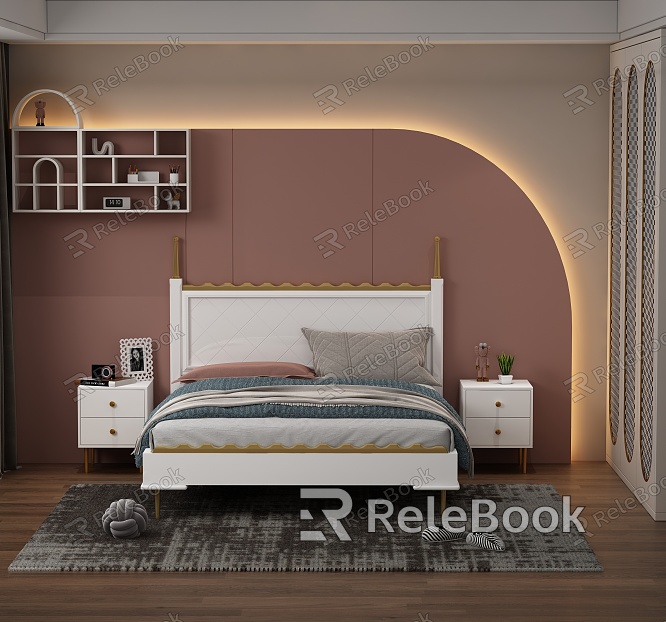 Modern Children's Bed model