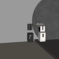 Password Safe Safe Vault Locker 3d model