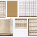 Various Types of Window Blinds With Different Materials and Modern Designs for Home