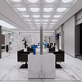 Modern Hair And Beauty Salon Interior With Styling Stations Product Displays And Comfortable Chairs