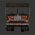 Red and White Fire Truck With Ladder Classic Emergency Vehicle Number 02 on Reflective Surface