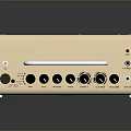 YAMAHA Compact Portable Beige Computer Speaker With Knobs Handle And Vent Design