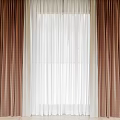 Modern curtains 3d model