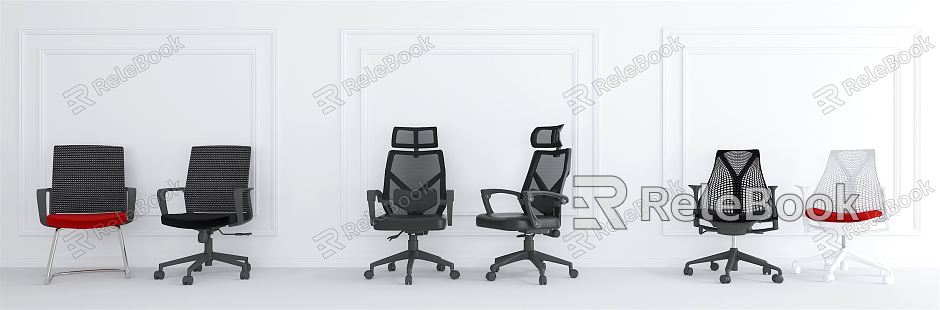 Modern Office Chair Mesh Office Chair Combination model