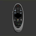 Samsung Modern Remote Control With Colorful Buttons And Ergonomic Grip Design