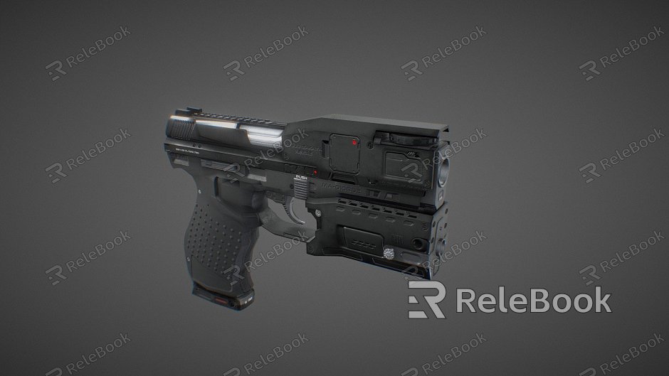 Weapon Sci-Fi Pistol model