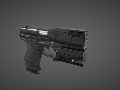 Weapon Sci-Fi Pistol model