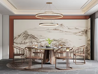 New Chinese Restaurant 3d model