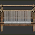 Loom Manual Loom Simple Loom 3d model
