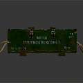 Green Military Chemical Protective Box With Rope Handle And Metal Clasps