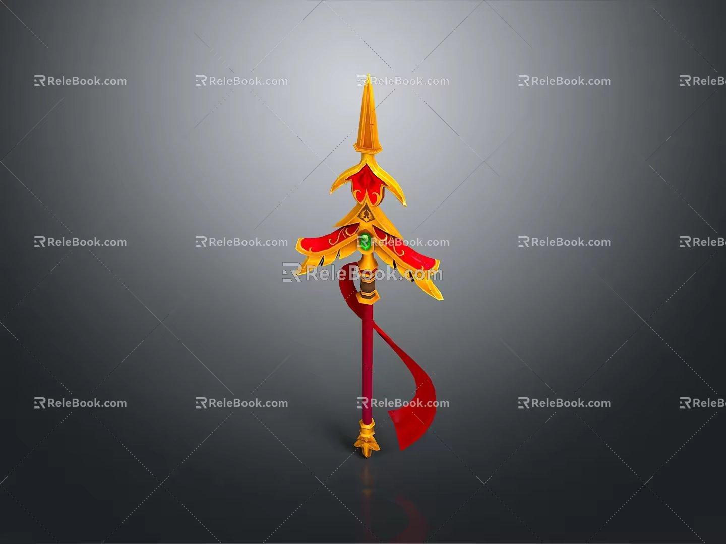 Spear Ancient Weapon Cold Weapon Medieval Item Medieval Weapon Sword Axe 3d model