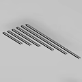 Aluminum Profile Structure With Hollow Design And Metal Frame