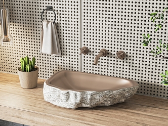 Modern wash basin wash basin 3d model