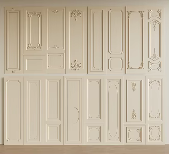 Wall panel 3d model