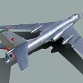 Tupolev Tu-1 Twin Engine Jet Strategic Heavy Bomber from Soviet Union