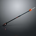 Industrial Equipment Long Pole Electric Pole Saw With Orange Components For Efficient Branch Trimming