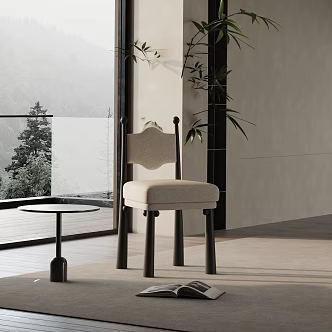modern leisure chair 3d model