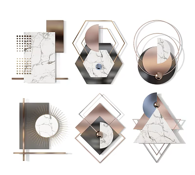 Modern Wall Decoration 3d model Modern Wall Decoration 3d model