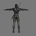 Ninja 3d model