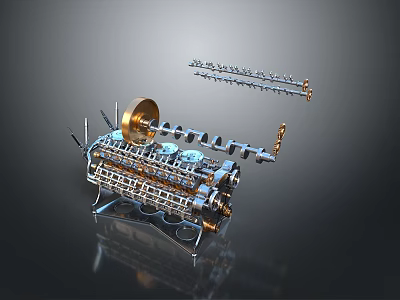 Detailed 3D Model Of Tire Structure With Tread Bead And Internal Components 3d model