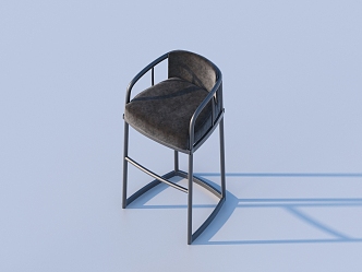 Chair Bar Chair High Chair 3d model