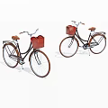 Modern Old Bicycle 3d model