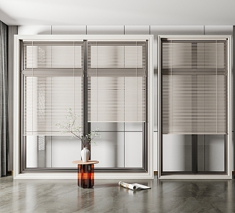 Modern venetian blinds 3d model