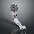 Advanced Mechanical Prosthetic Limb Featuring Precision Robotic Joints And Metallic Structure 3d model