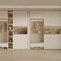 Modern shoe cabinet 3d model