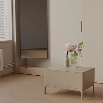Modern bedside table 3d model