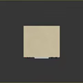 Vintage Beige Electronic Equipment With Green Screen Display And Control Panel Buttons Knobs